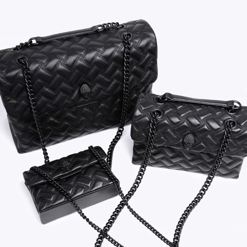 Kurt Geiger Mini Kensington Drench Negrii | DZNZ3232