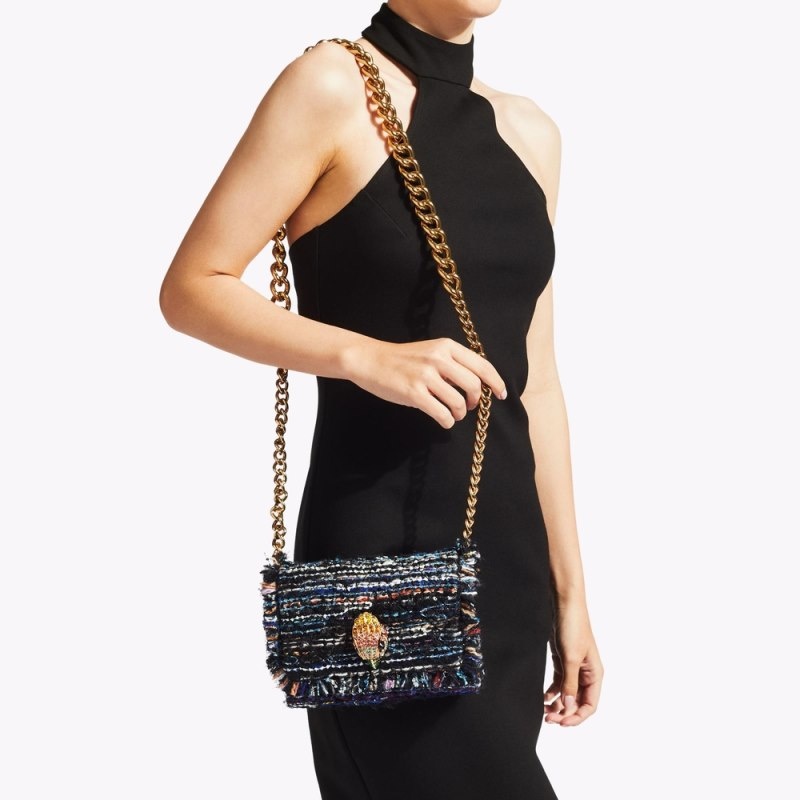 Kurt Geiger Mini Kensington East West Albastri Inchis | KVJV3604