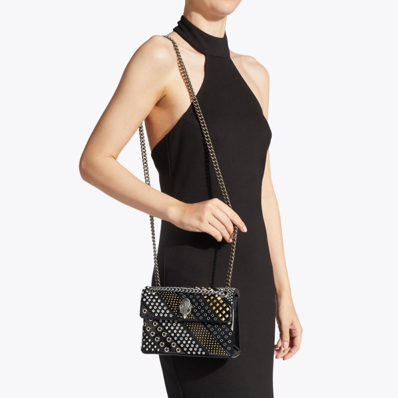 Kurt Geiger Mini Kensington Negrii | GQWZ6754