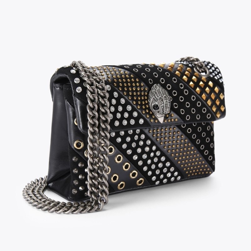 Kurt Geiger Mini Kensington Negrii | GQWZ6754