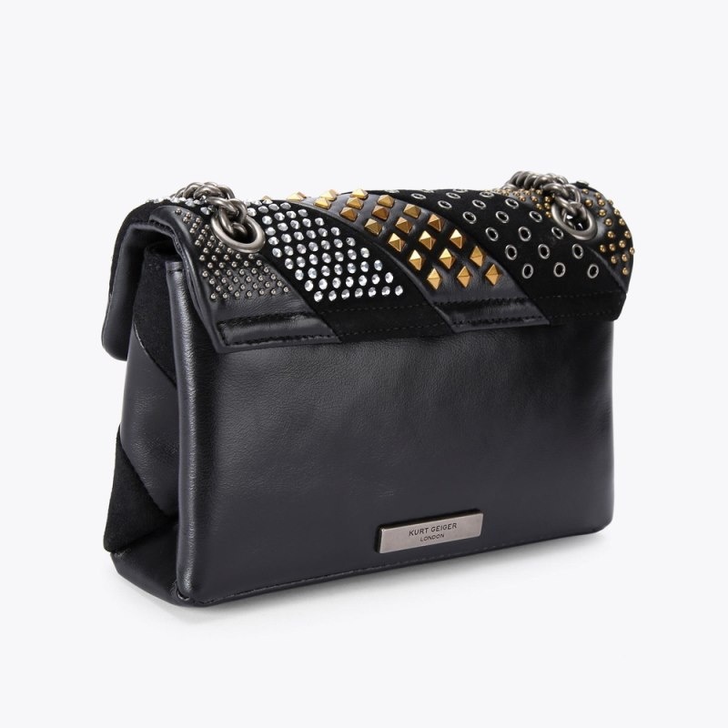 Kurt Geiger Mini Kensington Negrii | GQWZ6754