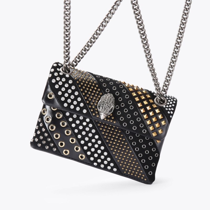 Kurt Geiger Mini Kensington Negrii | GQWZ6754