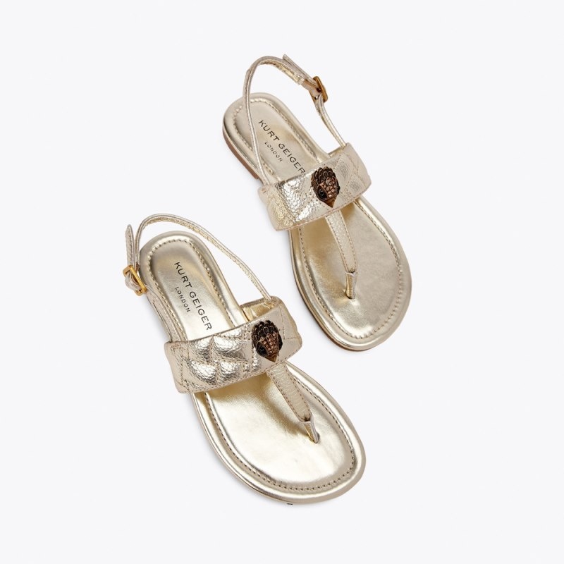 Kurt Geiger Mini Kensington T-bar Sandal Aurii | CPFJ4291
