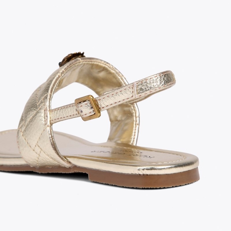 Kurt Geiger Mini Kensington T-bar Sandal Aurii | CPFJ4291
