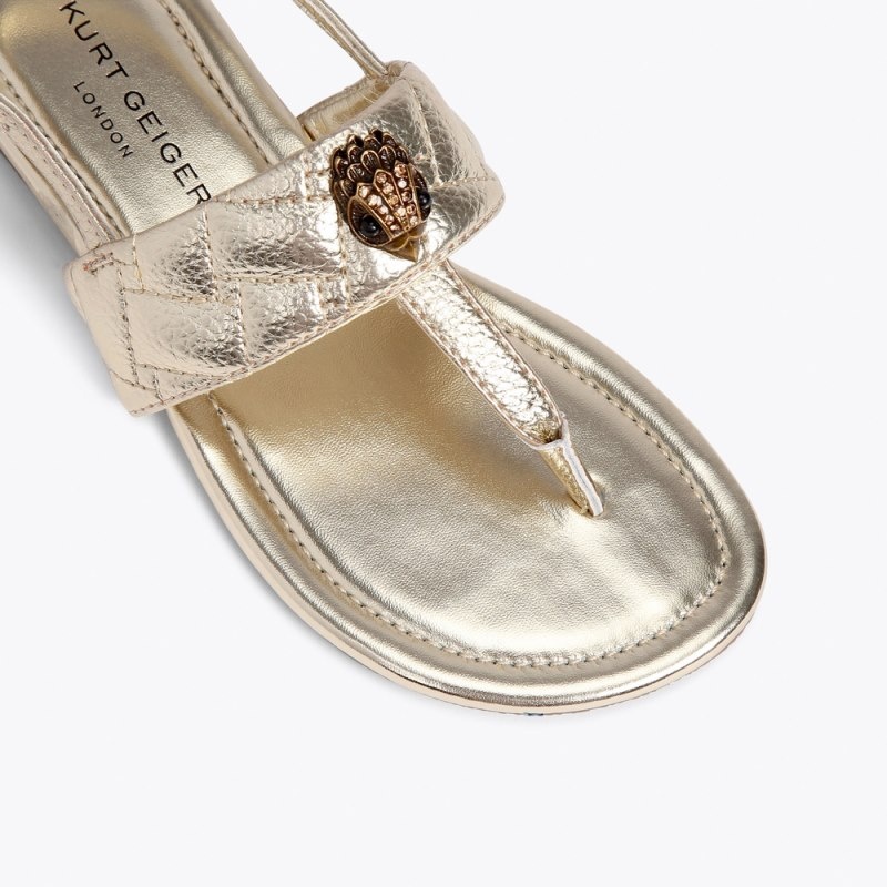 Kurt Geiger Mini Kensington T-bar Sandal Aurii | CPFJ4291