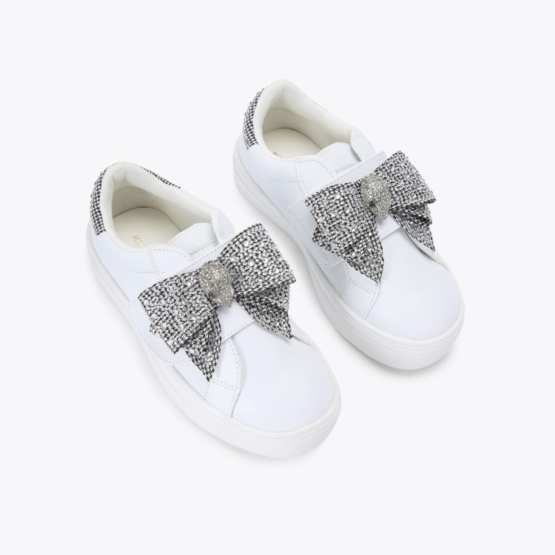 Kurt Geiger Mini Laney Sneaker Argintii | AEBM7442