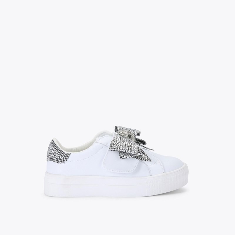 Kurt Geiger Mini Laney Sneaker Argintii | AEBM7442