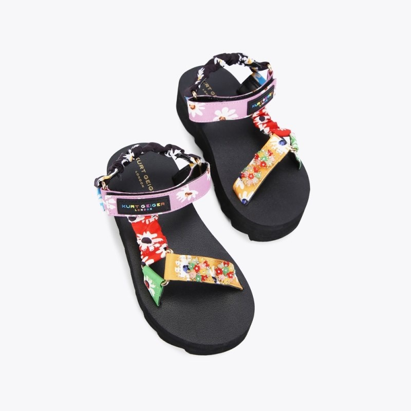 Kurt Geiger Mini Orion Sandal Colorati | QYVR4364