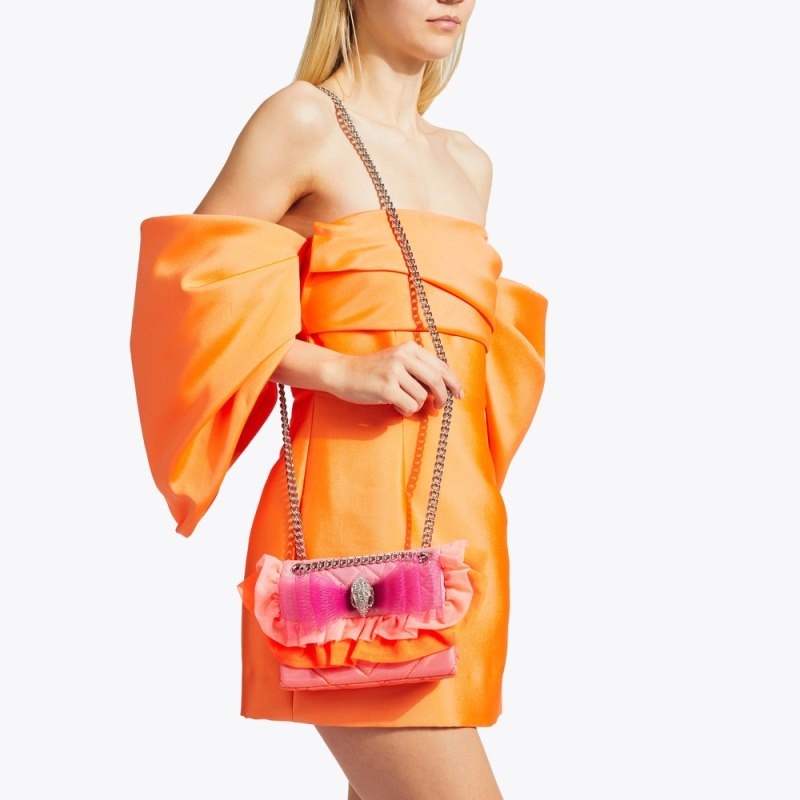 Kurt Geiger Mini Ruffle Kensington Roz | ZBFE6781