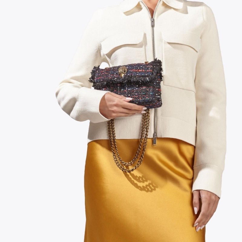 Kurt Geiger Mini Tweed Kensington Rosii | IFSM9573