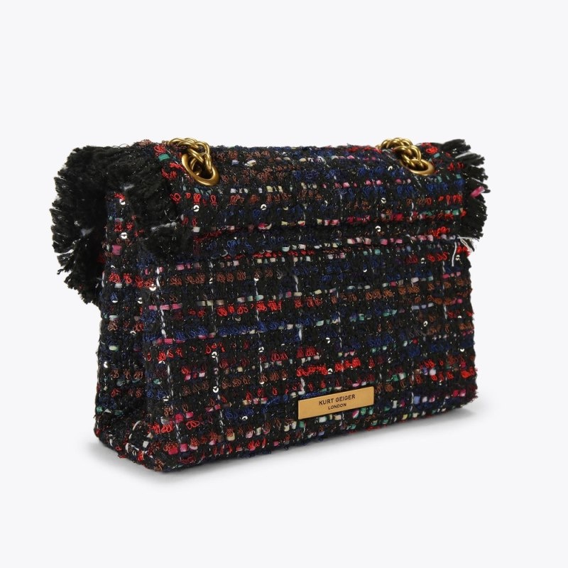 Kurt Geiger Mini Tweed Kensington Rosii | IFSM9573