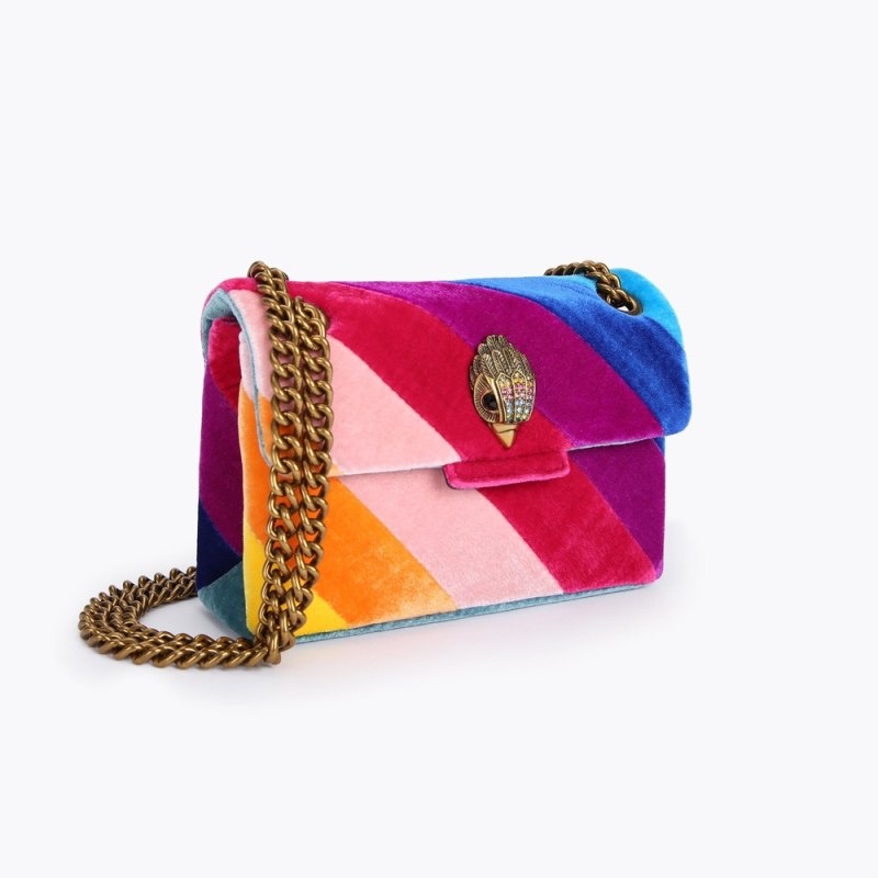 Kurt Geiger Mini Velvet Kensington Colorati | GDGR2161