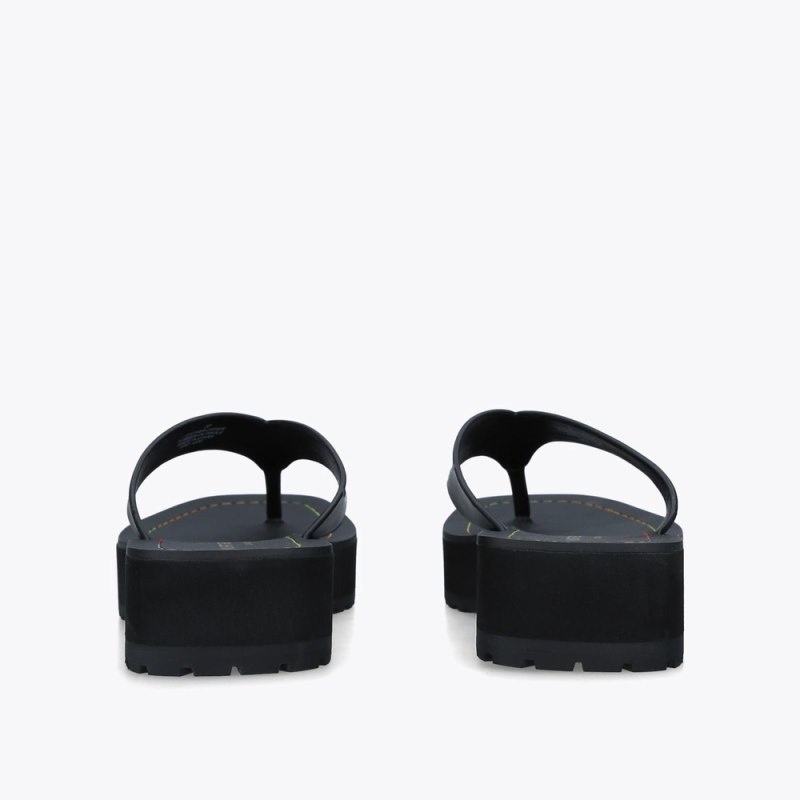Kurt Geiger Molly Rainbow Stitch Negrii | MMTL0140