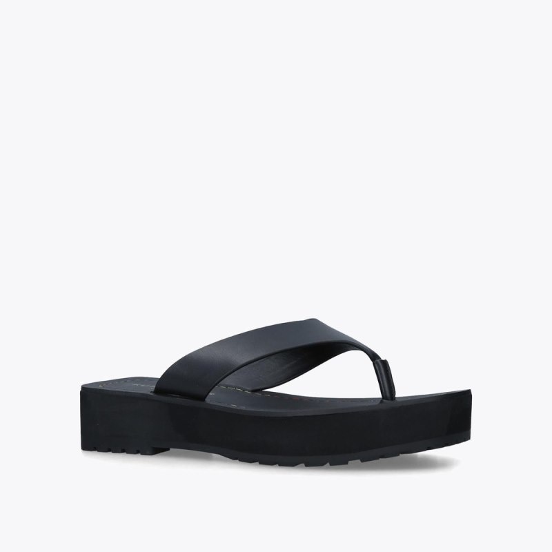 Kurt Geiger Molly Rainbow Stitch Negrii | MMTL0140