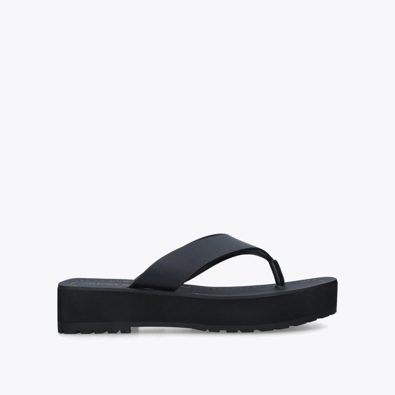 Kurt Geiger Molly Rainbow Stitch Negrii | MMTL0140