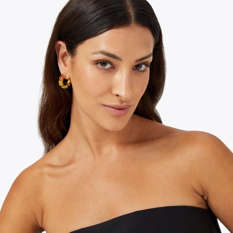 Kurt Geiger Multigem Earrings Colorati | USKS5068
