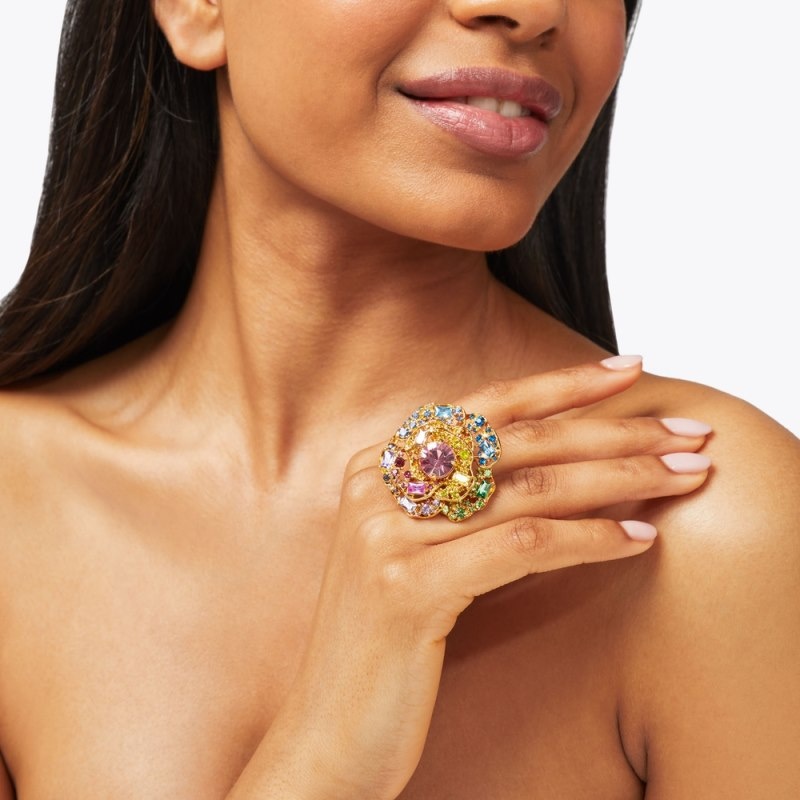 Kurt Geiger Mw Bloom Ring Colorati | RXYI8269
