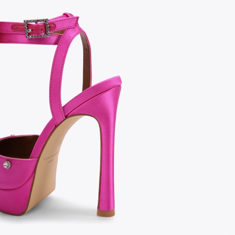 Kurt Geiger Octavia Platforma Fushia | JTGN1221