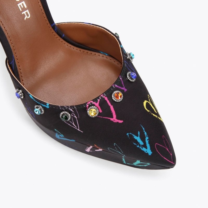 Kurt Geiger Octavia Platforma Negrii | HWUF2174