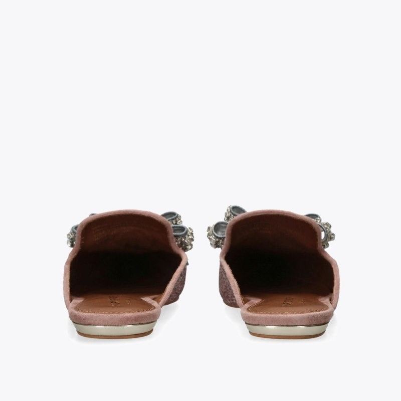 Kurt Geiger Olive Bow Mule Roz | BKUI8330