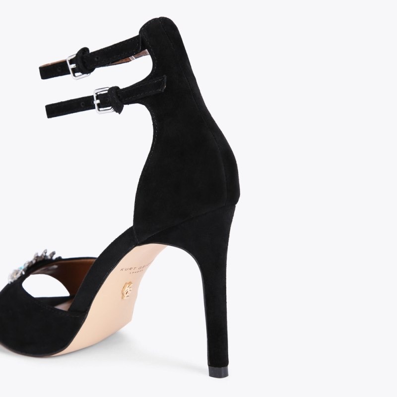 Kurt Geiger Olive Eye Sandal Negrii | PBQG0251