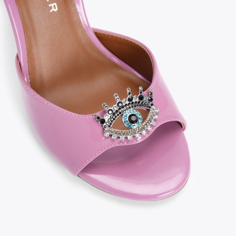 Kurt Geiger Olive Eye Violet | YGXT5411
