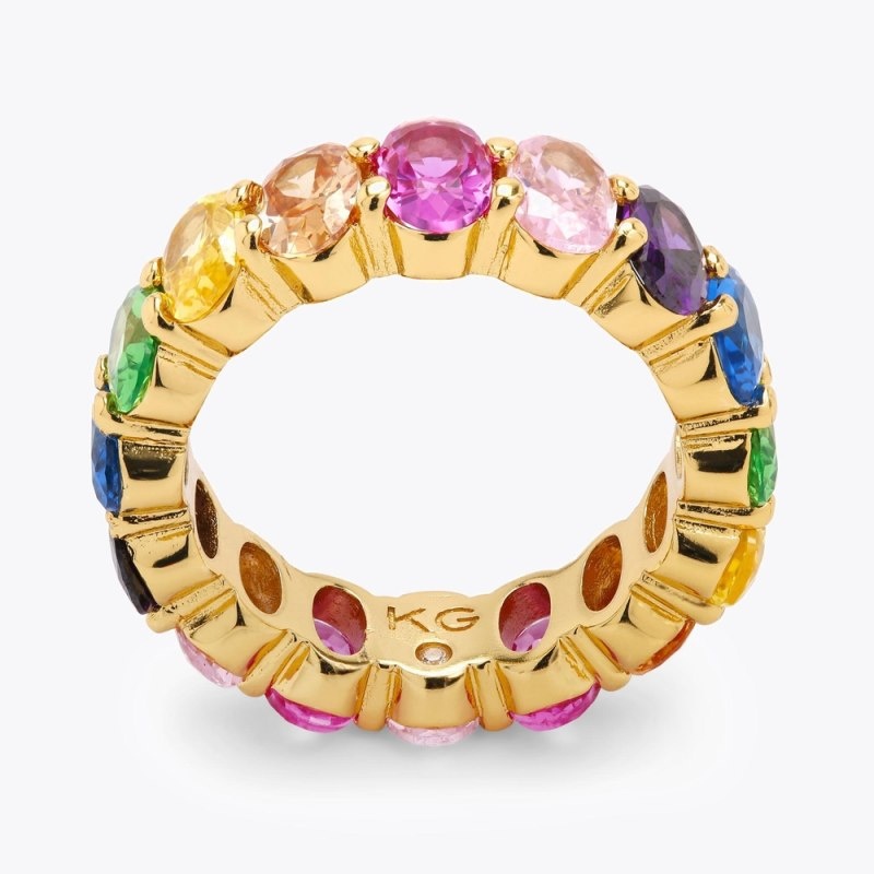 Kurt Geiger Oval Ring Colorati | FGBX1607