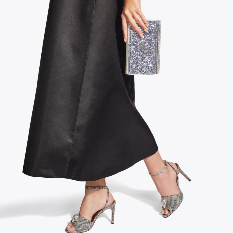 Kurt Geiger Party Eagle Drench Argintii | WYQI3023