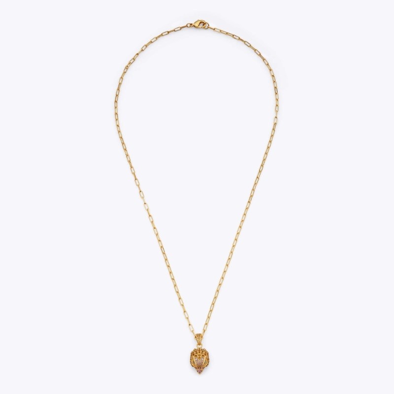 Kurt Geiger Pave Eagle Necklace Aurii | OREM2724