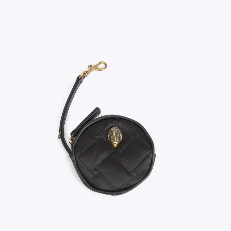 Kurt Geiger Pet Poo Bag Charm Negrii | EDPN0551