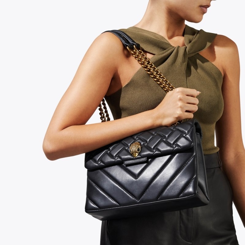 Kurt Geiger Piele Kensington Negrii | TVNI5335