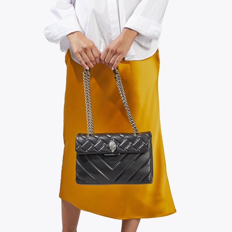 Kurt Geiger Piele Kensington Negrii | VGXW2000