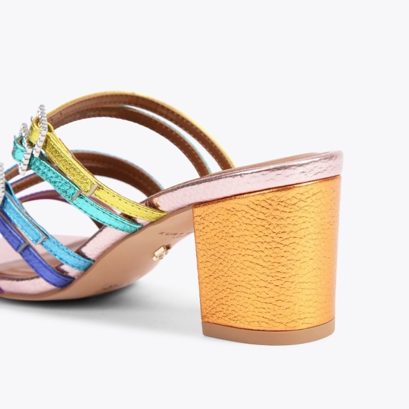 Kurt Geiger Pierra Heel Colorati | JQMJ8888