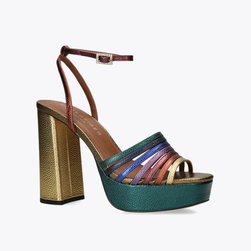Kurt Geiger Pierra Platforma Colorati | VRNJ3661
