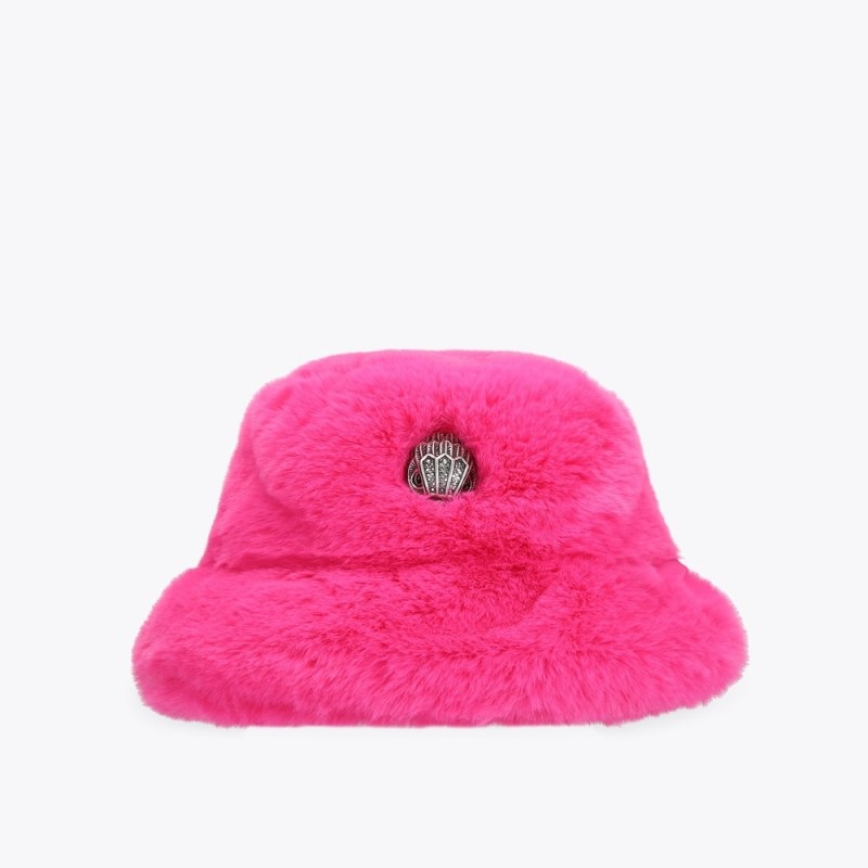 Kurt Geiger Poppy Bucket Fushia | UILT6966