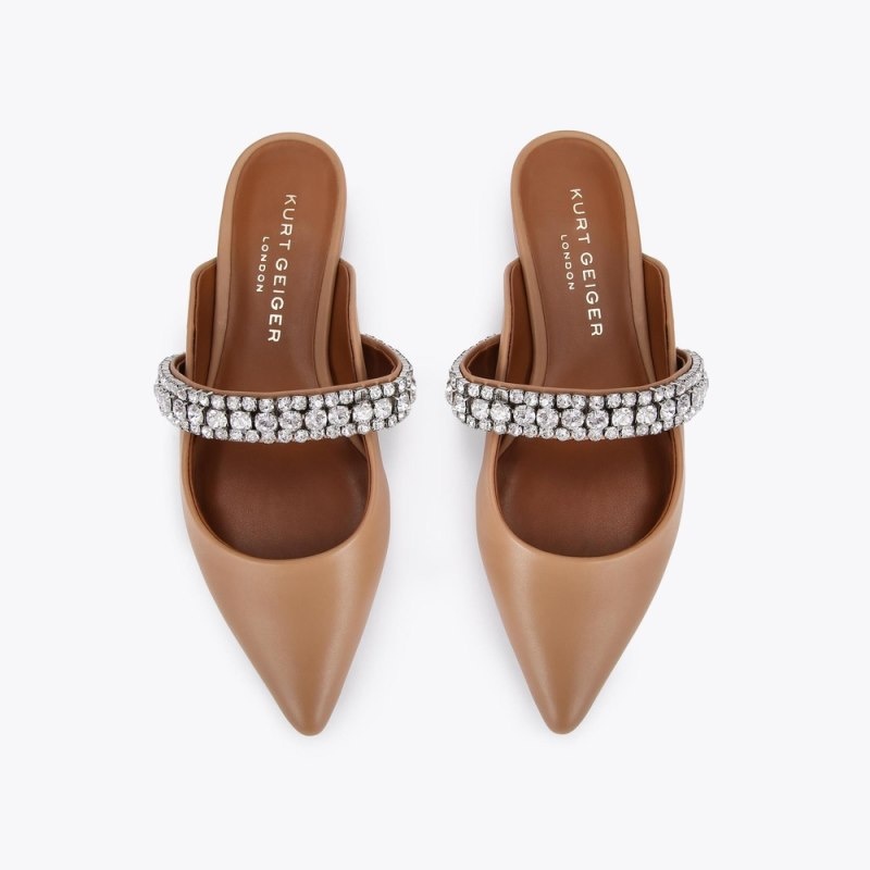 Kurt Geiger Princely Plati Camel | MQBY8562