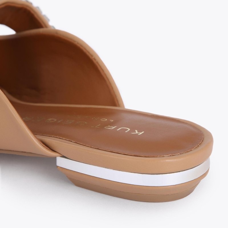 Kurt Geiger Princely Plati Camel | MQBY8562
