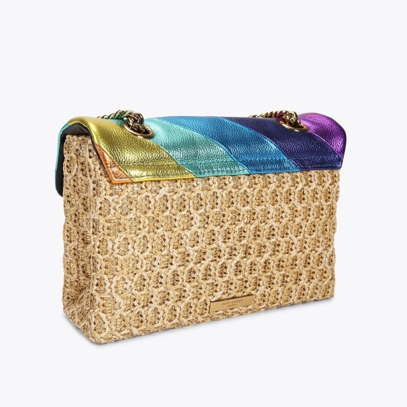 Kurt Geiger Raffia Kensington Colorati | GDQL5543