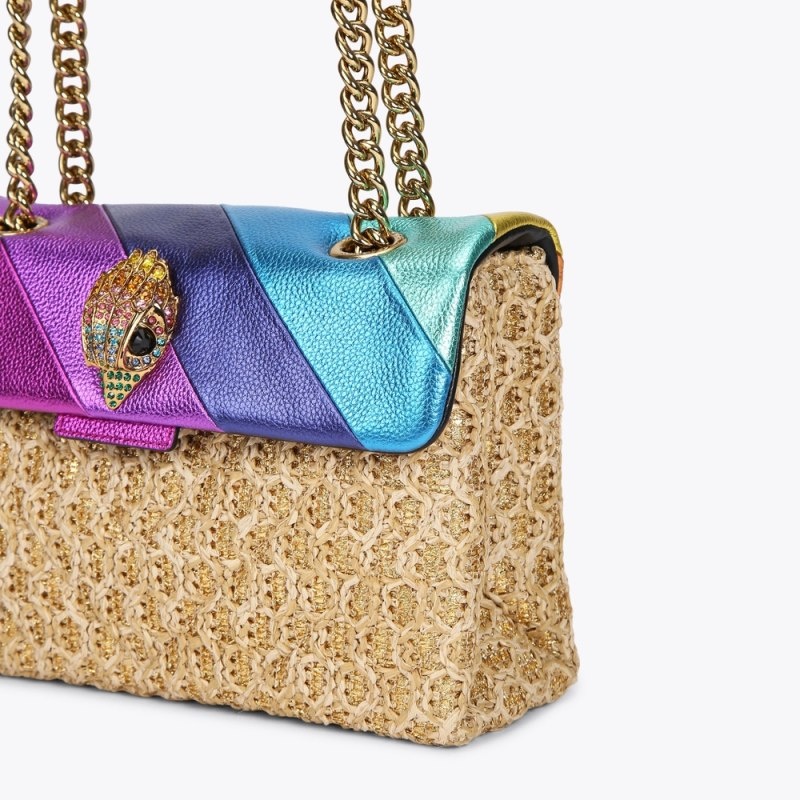 Kurt Geiger Raffia Kensington Colorati | GDQL5543