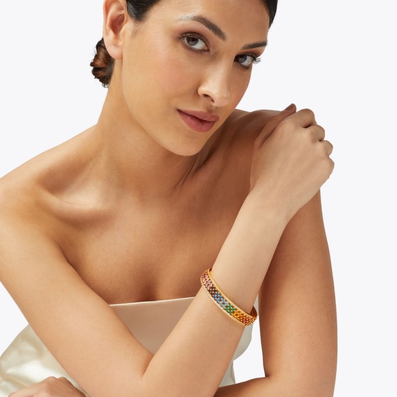 Kurt Geiger Rainbow Mesh Bangle Colorati | EIVD1666
