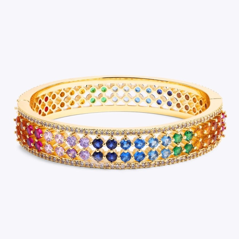 Kurt Geiger Rainbow Mesh Bangle Colorati | EIVD1666