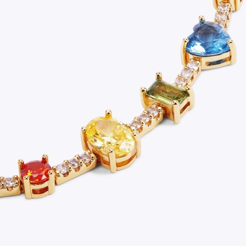 Kurt Geiger Rainbow Mix Bracelet Colorati | WWMO1178