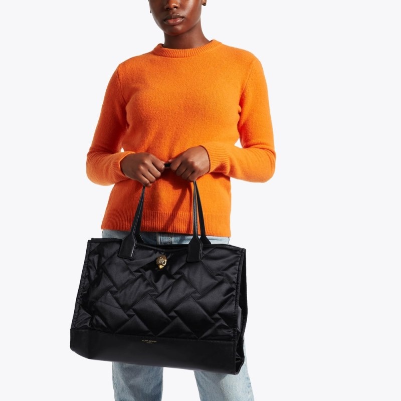 Kurt Geiger Recycled Square Negrii | BDYV3068