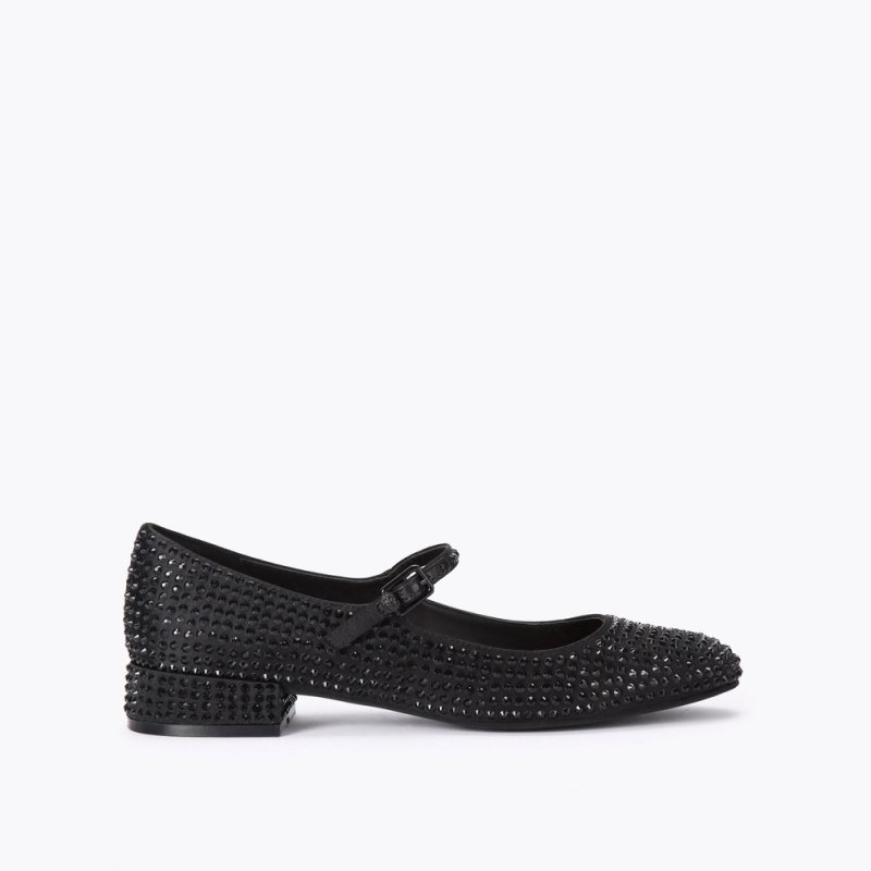 Kurt Geiger Regent Crystal Mary Jane Negrii | MCIS3310