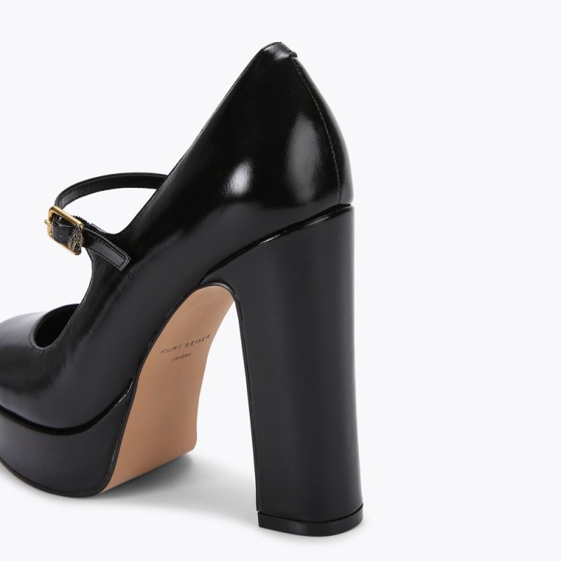Kurt Geiger Regent Mary Jane Platforma Negrii | BNLP3393