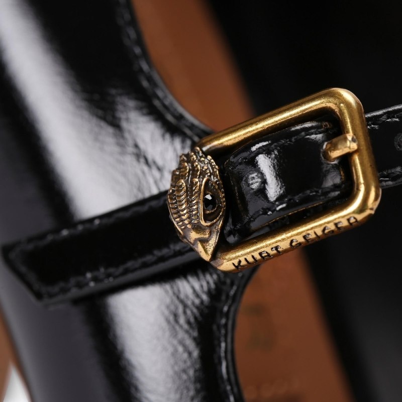 Kurt Geiger Regent Mary Jane Platforma Negrii | BNLP3393