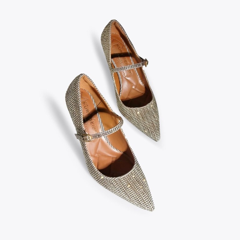 Kurt Geiger Regent Point Mary Jane Bej | QSLK1657