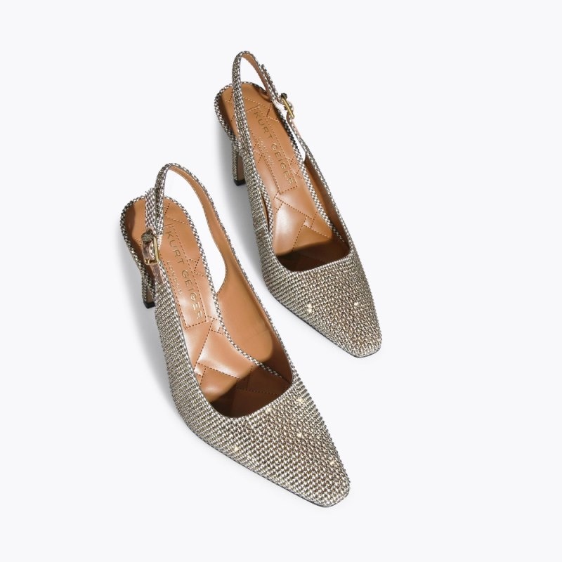 Kurt Geiger Regent Slingback Bej | RUZH0901