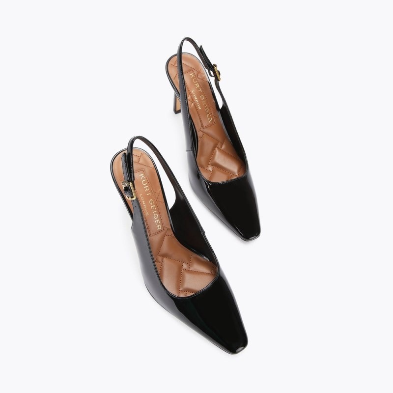 Kurt Geiger Regent Slingback Negrii | CZYD3116