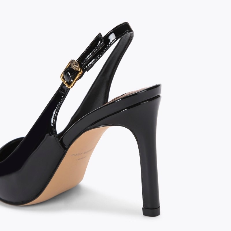 Kurt Geiger Regent Slingback Negrii | CZYD3116